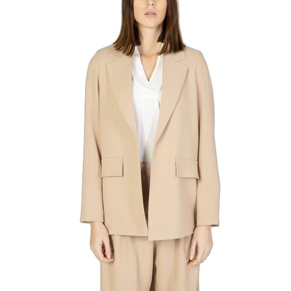 Sandro Ferrone Women Beige Blazers - Picture 1 of 7